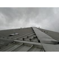 Spiratech Anchor - these anchors can be top fixed to various roof types including standing seam, metal profile, felt, etc.